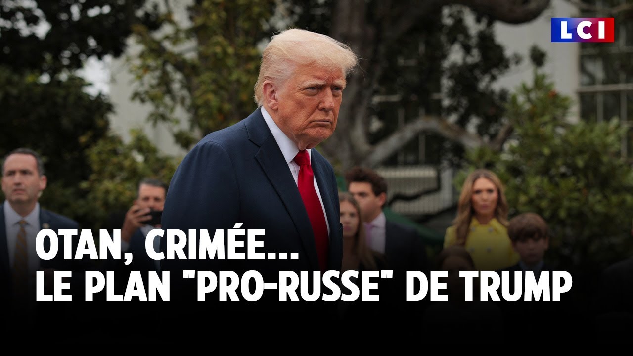 OTAN, Crimée... le plan "pro-russe" de Donald Trump｜LCI