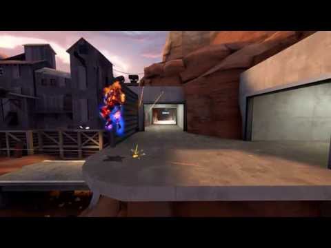 TF2 - Replay : Skilled Pyro Detonator Jump [720p]