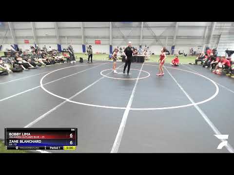 94 Lbs Semis & 3rd Wb (16 Team) - Bobby Lima, Oklahoma Outlaws Blue Vs Zane Blanchard, LA 625d