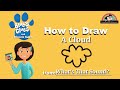 Blue S Clues And Princess Isabel How To Draw A Cloud 3 04
