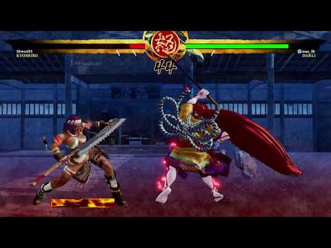 SAMURAI SHODOWN Kyoshiro vs Darli (Ranked Match)