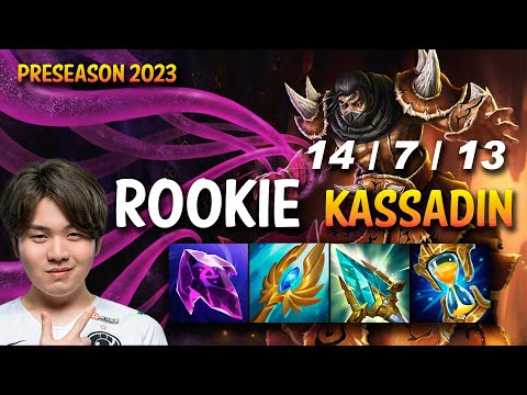 V5 Rookie KASSADIN vs GANGPLANK Mid - KR Ranked