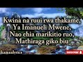 Kwi Na Rui Rwa Thakame Lyrics There Is A Fountain Filled With Blood