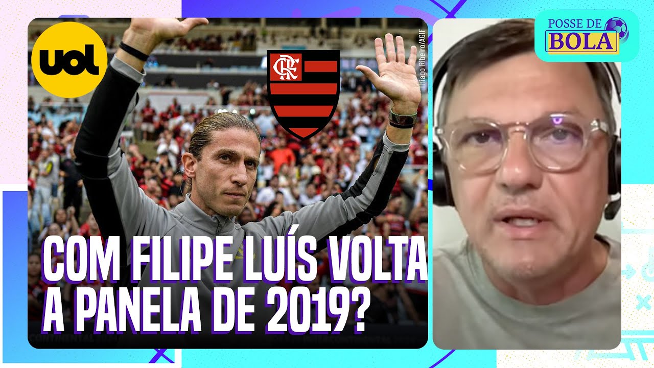 MAURO CEZAR: FILIPE LUÍS É UM TIRO NO ESCURO! SINAL DE DESESPERO NO FLAMENGO!