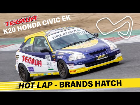 Mikey Birch K20 Honda Civic EK Hot Lap! - Brands Hatch (Time Attack) - 0:54.971