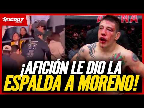 This is how the fight between Brandon Moreno and Lone'er Kavanagh went at UFC Mexico