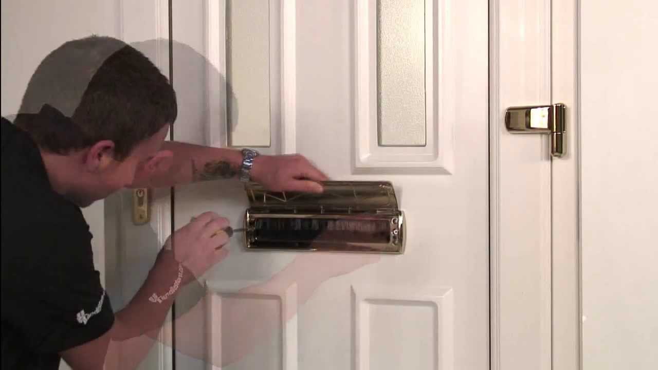How to Replace and Fit a uPVC Door Letterbox