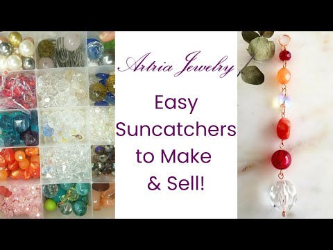 Simple Suncatchers to Make & Sell this Summer!