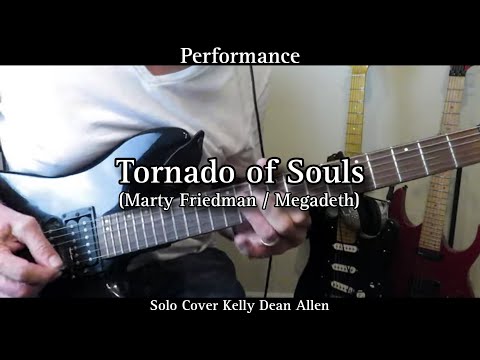 TORNADO OF SOULS - Megadeth. Solo Cover KDA