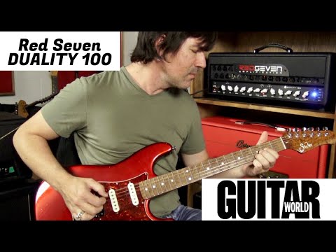 RED SEVEN DUALITY 100 PETE THORN/GUITAR WORLD REVIEW