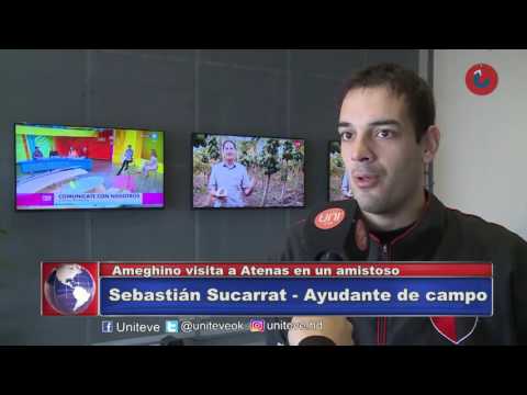 Ameghino visita a Atenas en un amistoso