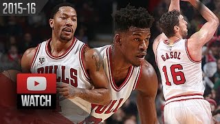 Derrick Rose - Jimmy Butler - Pau Gasol - Chicago Bulls