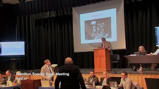 Hamilton Special Town Meeting 9.23.24