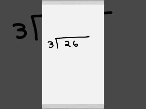 How to teach two digit division #shorts #divisiontricks #division #dividend #mathshorts #maths