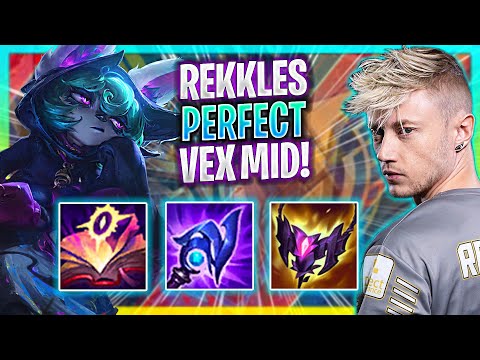 REKKLES PERFECT GAME WITH VEX! | FNC Rekkles Plays Vex Mid vs Katarina! | Preseason 2023