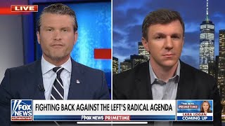James O’Keefe joined Pete Hegseth on Fox News to discuss Mainstream Media collusion with Big Tech
