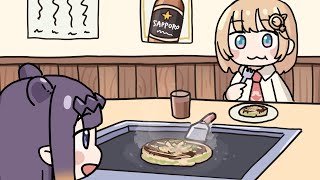 【手描き】アメリアの配信者ならではのご飯代の返し方【Ninomae Ina'nis/Watson Amelia/hololive】