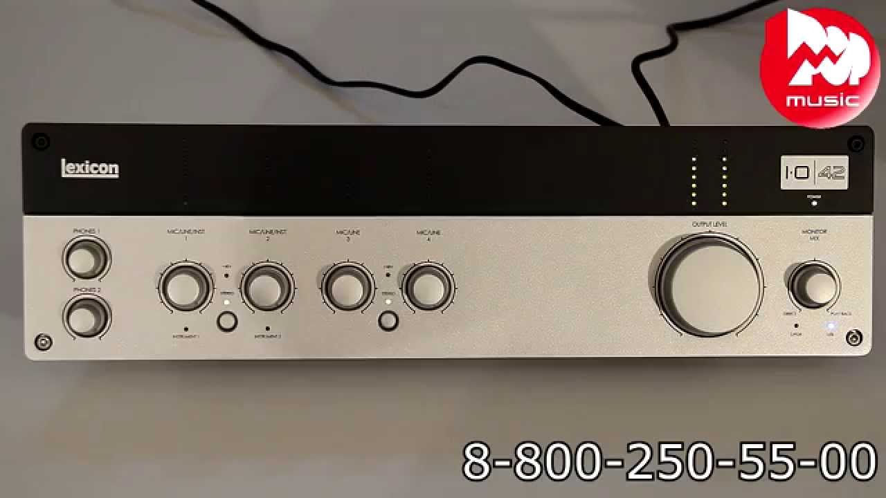 Звуковая карта Lexicon I-O 42