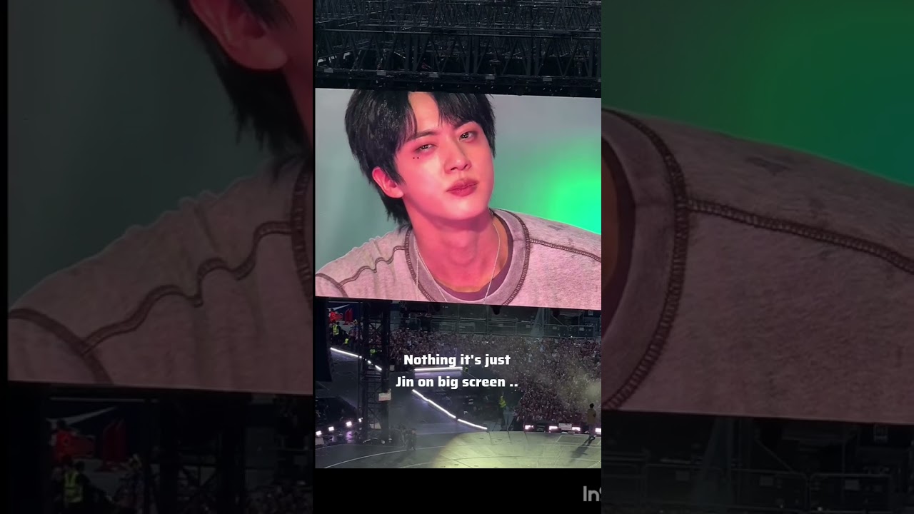 Age stoped Guy jin in my Video ✨#jin#BTS#armygirl