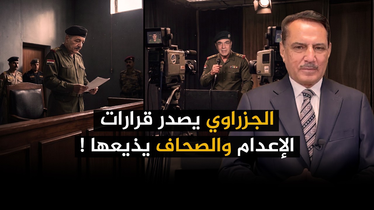 فيديو | الجزراوي يصدر قرارات الإعدام والصحاف يذيعها ! ,, تلك الأيام مع  د. حميد عبدالله
