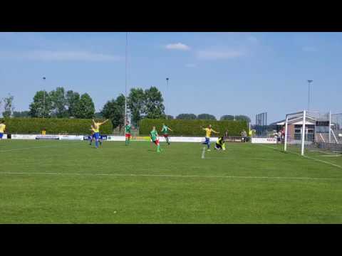 Invaller Menno Schouten zet GDC op voorsprong tegen De Alblas