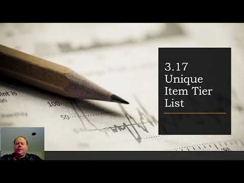 POE 3.17 - Tierlist Of The 14 New Uniques - Path of Exile