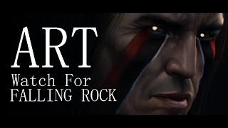 Watch For Falling Rock - Original Character (OC) Piece for Podunk Comics - RL Art (2020)