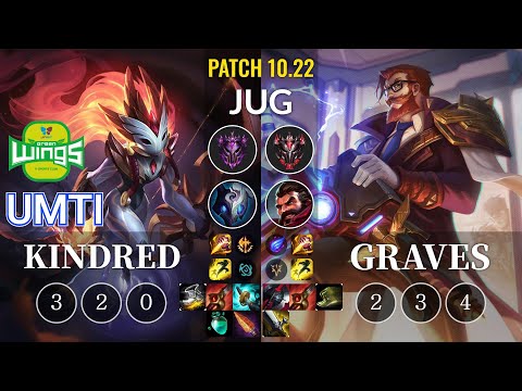 JAG UmTi Kindred vs Graves Jungle - KR Patch 10.22