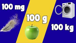 Compare Units of Measure | Milligram, Gram, Kilogram | grade 3 math