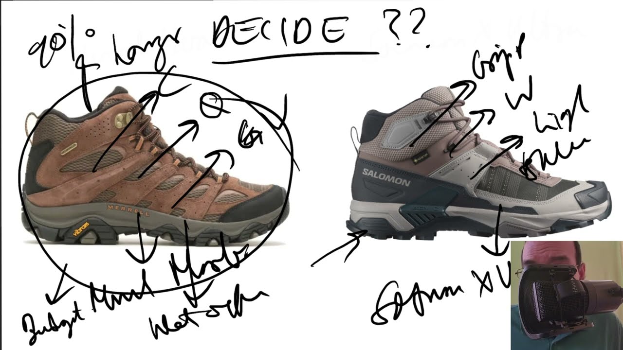 DON'T Buy Hiking Shoes Until You Watch This (2026 Review) - Merrell Moab vs. Salomon X Ultra