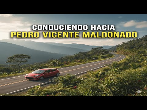 Conduciendo hacia Pedro Vicente Maldonado. Ecuador. 2025