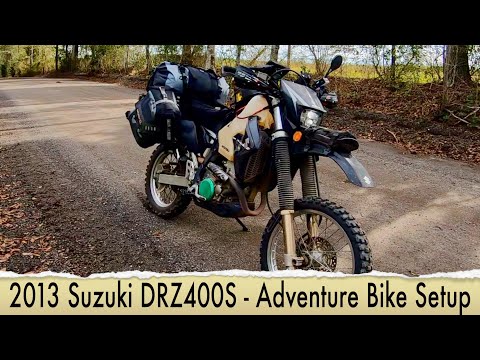 Suzuki DRZ400S Adventure Bike Setup with Mosko Moto Reckless 80