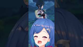 【原神】魈様の前でバケモンになる西園チグサ #shorts #にじさんじ #vtuber