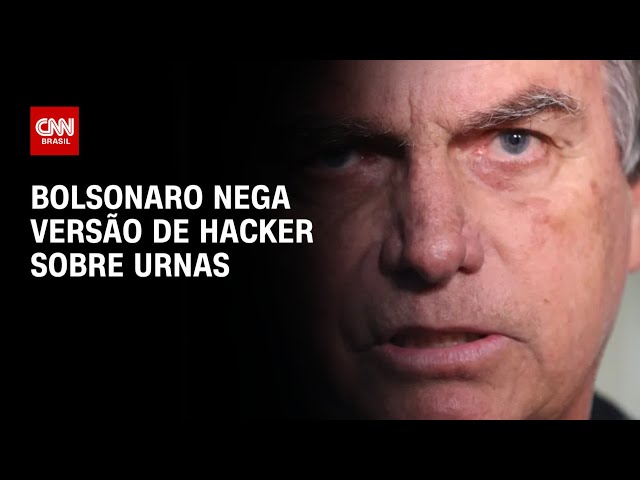 Bolsonaro nega versão de hacker sobre urnas | CNN 360°