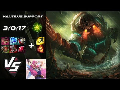 SUPPORT Nautilus vs Seraphine - EU Challenger Patch 14.13