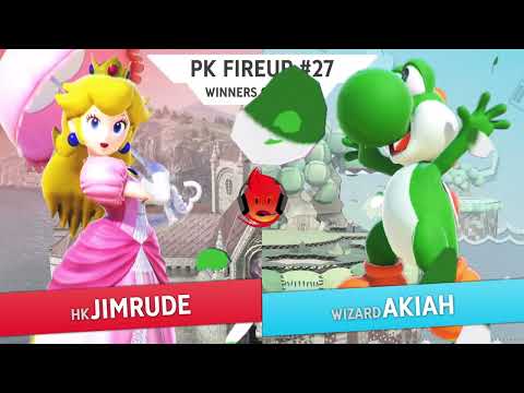 JimRude (Peach) vs Akiah (Yoshi) - PK Fireup #28 Winners Quarter Finals