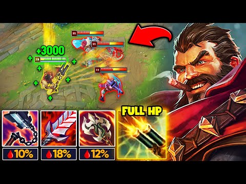 GRAVES BUT EVERY BULLET IS A SORAKA ULT THAT HEALS ME TO FULL (250% LIFESTEAL)