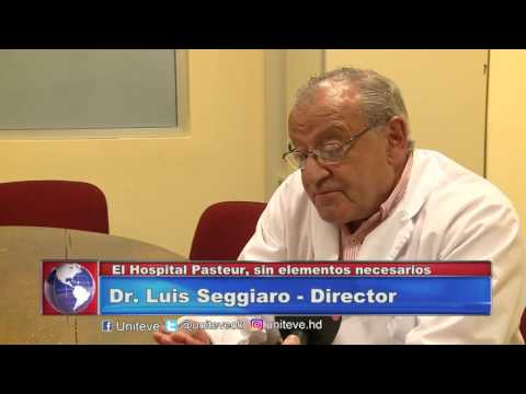 Entrevista al Director del Hospital Pasteur por falta de elementos