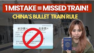 The #1 Mistake Foreigners Make on China&amp;#39;s High-Speed Rail 🚄 | China Travel Guide &amp;amp; Tip