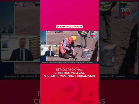 MINVU EN LA PRENSA: SEREMI EN TVN RED O'HIGGINS