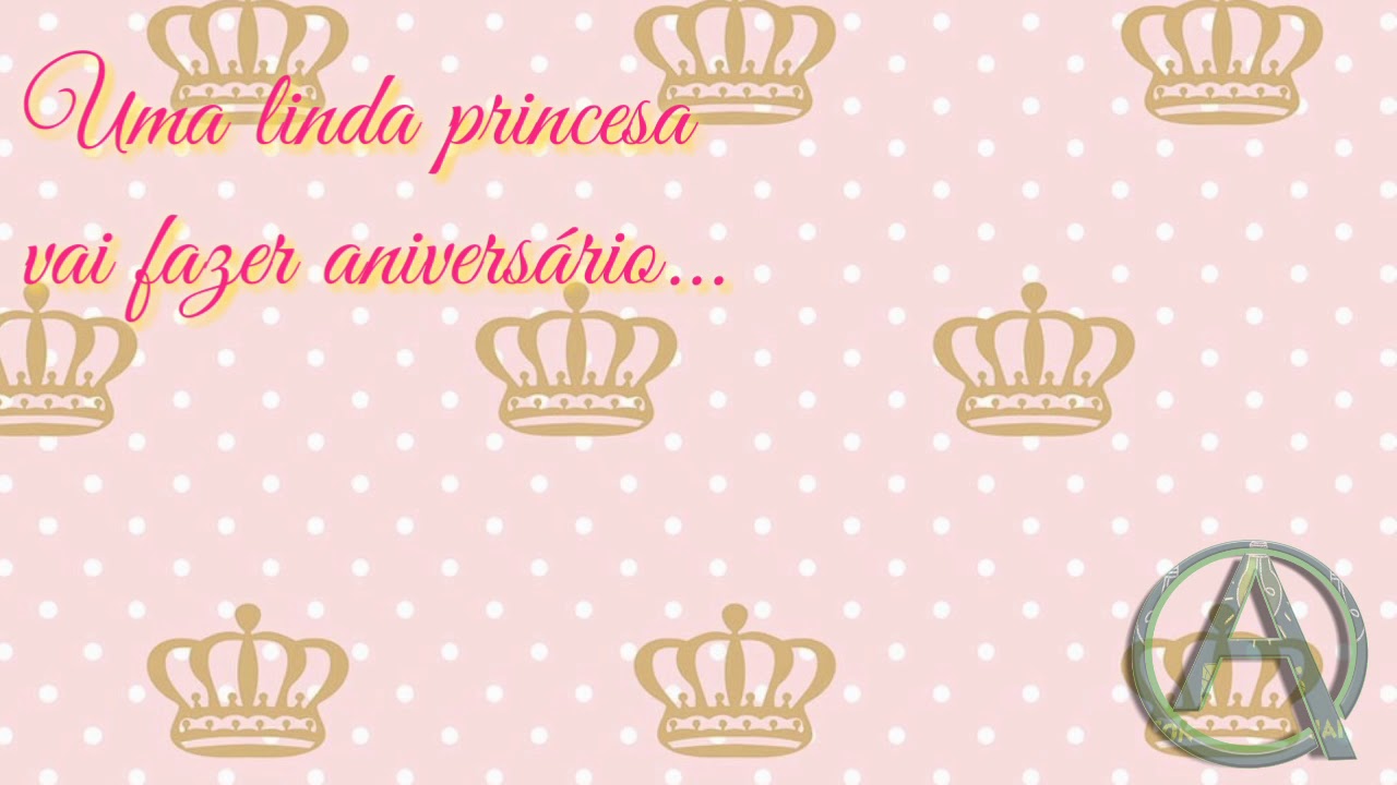 Convite animado Minie Princesa