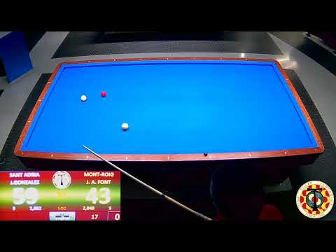 PREVIA BANDA 2a Div. J. FONT (MONT-ROIG) VS. J. GONZALEZ (SANT ADRIA)