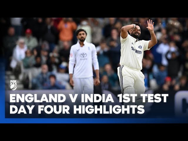 Pant stars to set up thrilling finish! England v India 1st Test 2025 Day 3 Highlights I Fox Cricket