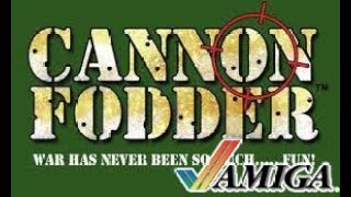 The Retro Corner: Cannon Fodder; Amiga 500 - Bridges are Dangerous