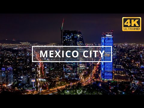 Mexico City , Mexico 🇲🇽 | 4K Hyperlapse Drone Footage