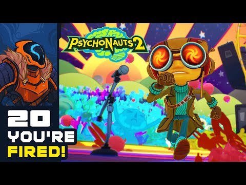 You're Fired! - Let's Play Psychonauts 2 - PC Gameplay Part 20