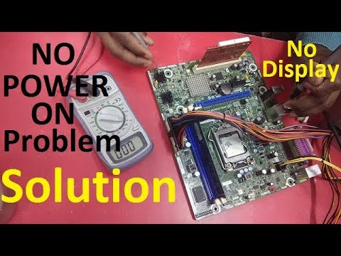 Laptop motherboard repair