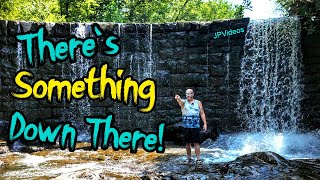 INVESTIGATING Below This ABANDONED DAM...
