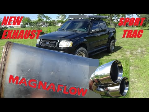 EXPLORER SPORT TRAC EXHAUST (MAGNAFLOW) SIDE EXHAUST