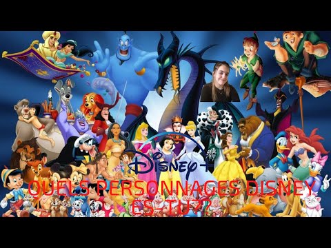 QUELS PERSONNAGES DE DISNEY ES-TU